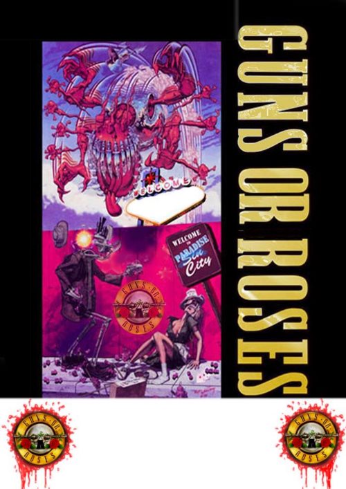 Guns or Roses Appetite For Destruction poster